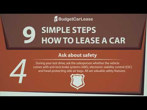 9 Simple Steps How to Lease a Car